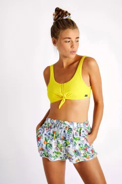 Banana Moon Maillot de bain 2 pièces côtelé LIO SUNRIB & BENTA SUNRIB-Femme Fillette Et Garçon|Maillot 2 Pièces