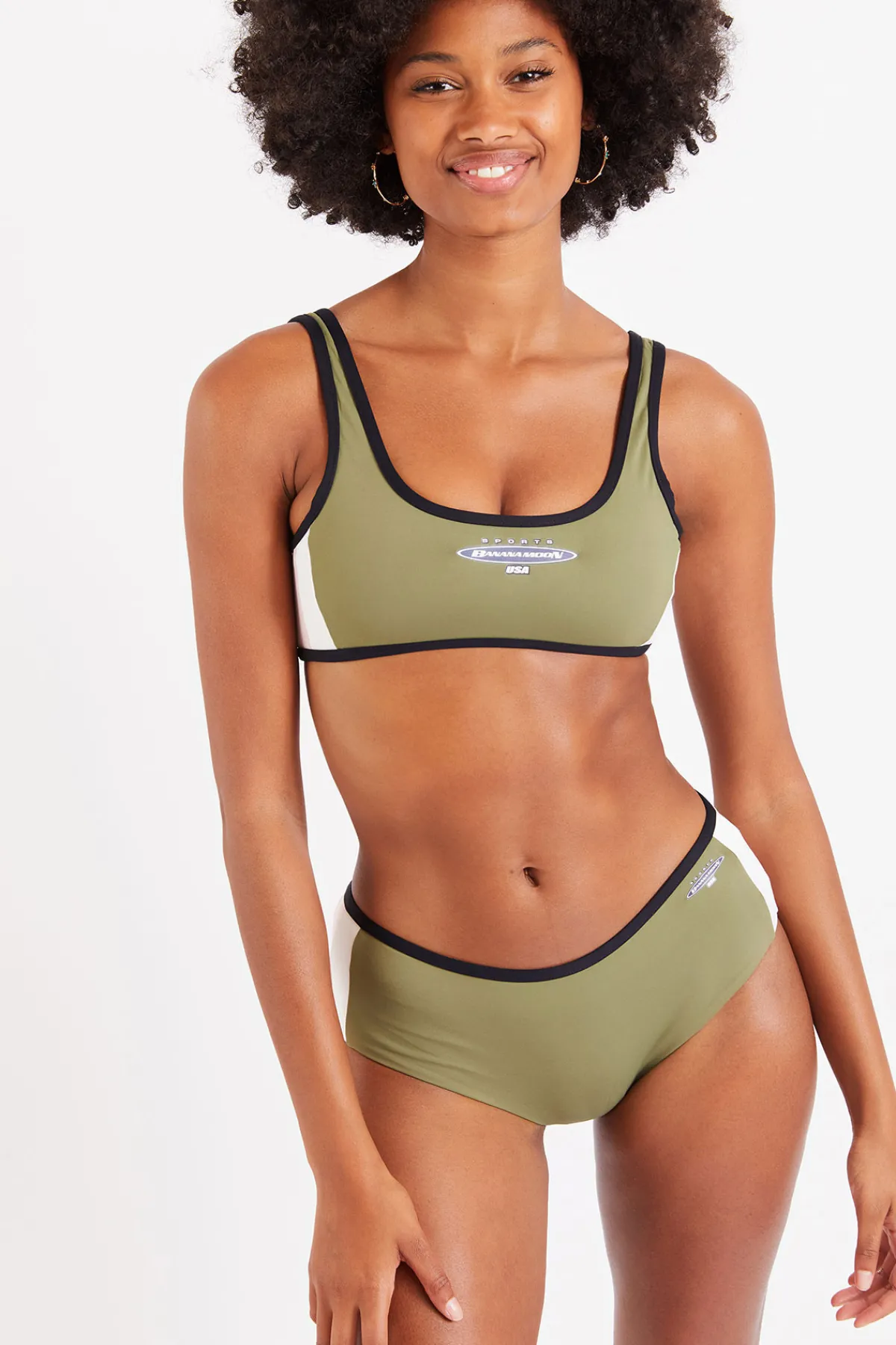 Banana Moon Maillot de bain 2 pièces Kenpo & Lapta Player-Femme Maillots De Bain Sport|Emboîtant