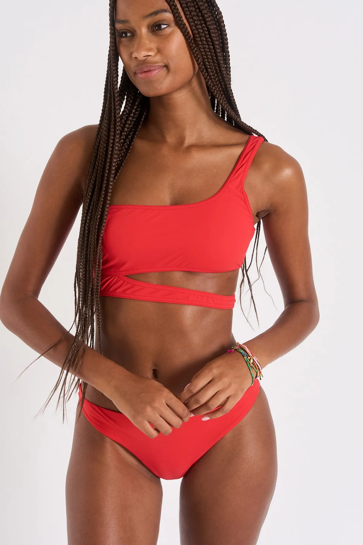 Banana Moon maillot de bain 2 pièces ASYMO & WILA SPRING-Femme Maillots De Bain Sport|Bandeau