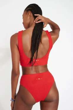 Banana Moon Maillot de bain brassière MALEO & MANHA SCRUNCHY- Brassière|Taille Haute