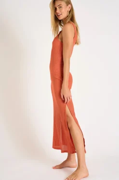 Banana Moon ROBE BEACHWEAR AMIVA GOLDENRIB- Robes|Robes De Plage