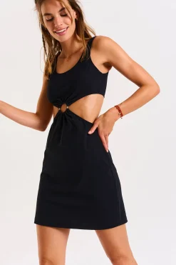 Banana Moon Robe de plage DALVA BLACK- Robes De Plage